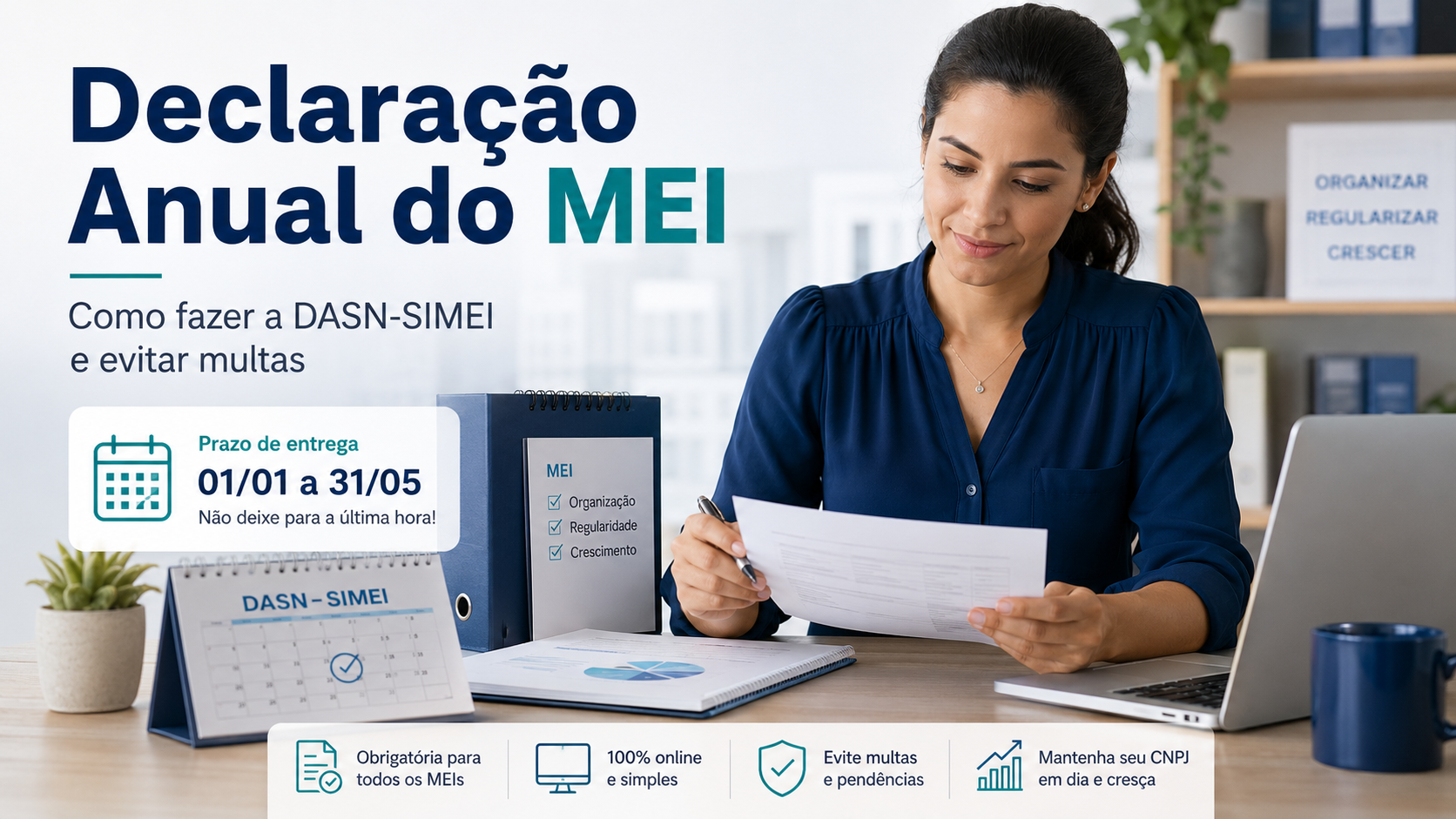 Declaração Anual do MEI: como fazer a DASN-SIMEI e evitar multas