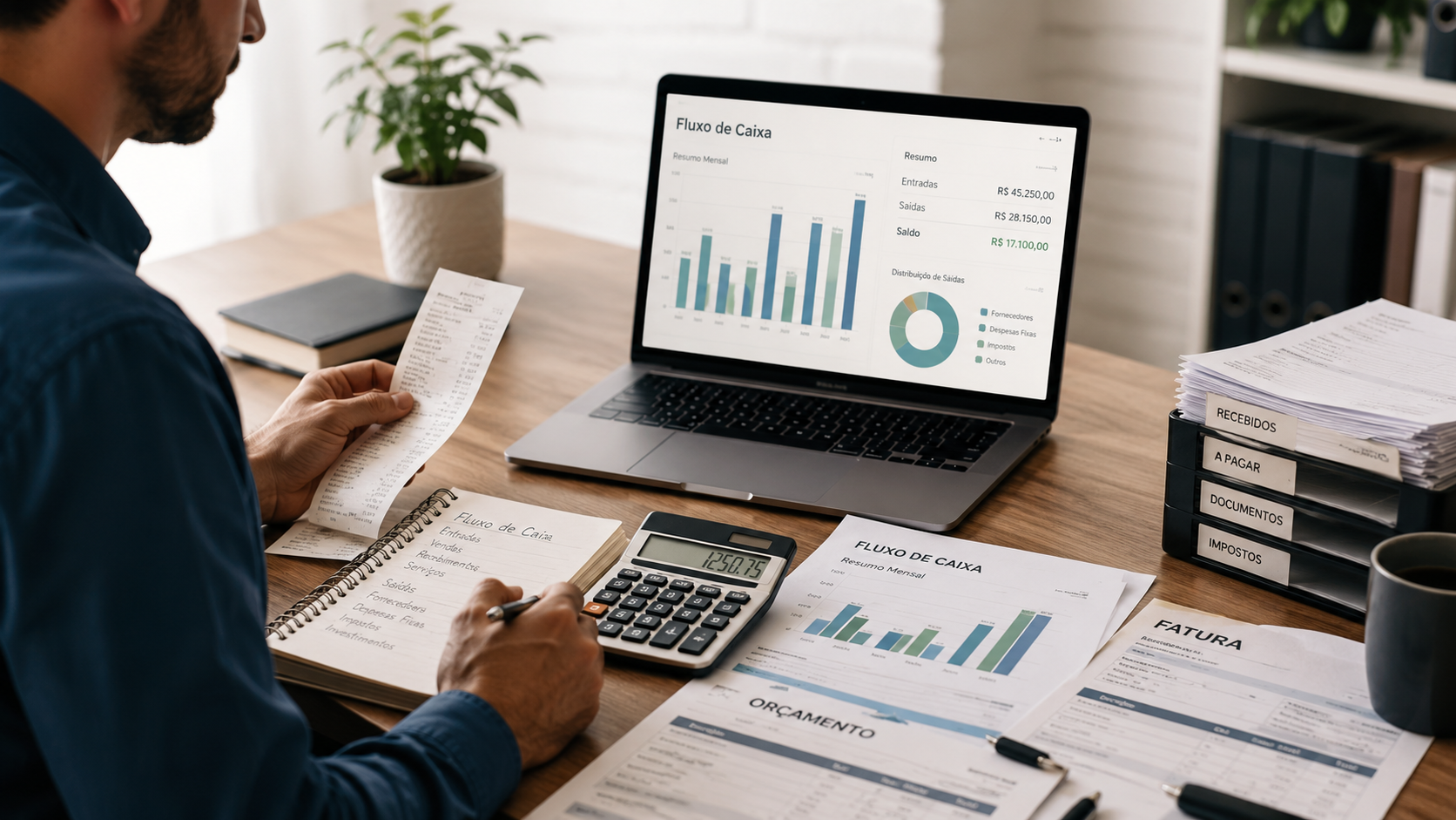 Controle financeiro para pequenas empresas: como organizar o caixa e evitar prejuízos