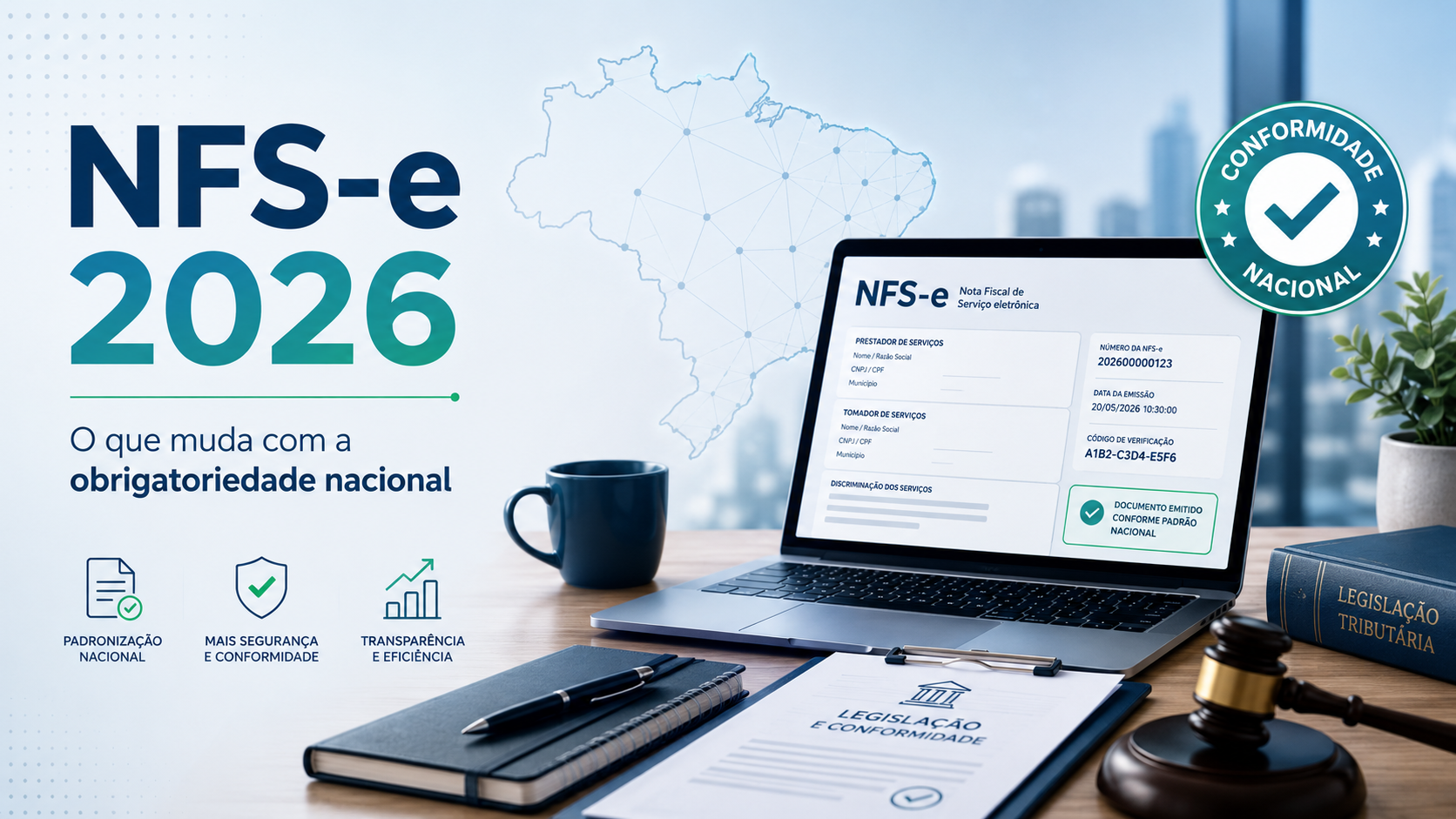 Nota Fiscal de Serviço Eletrônica em 2026: o que muda para autônomos, profissionais liberais e empresas
