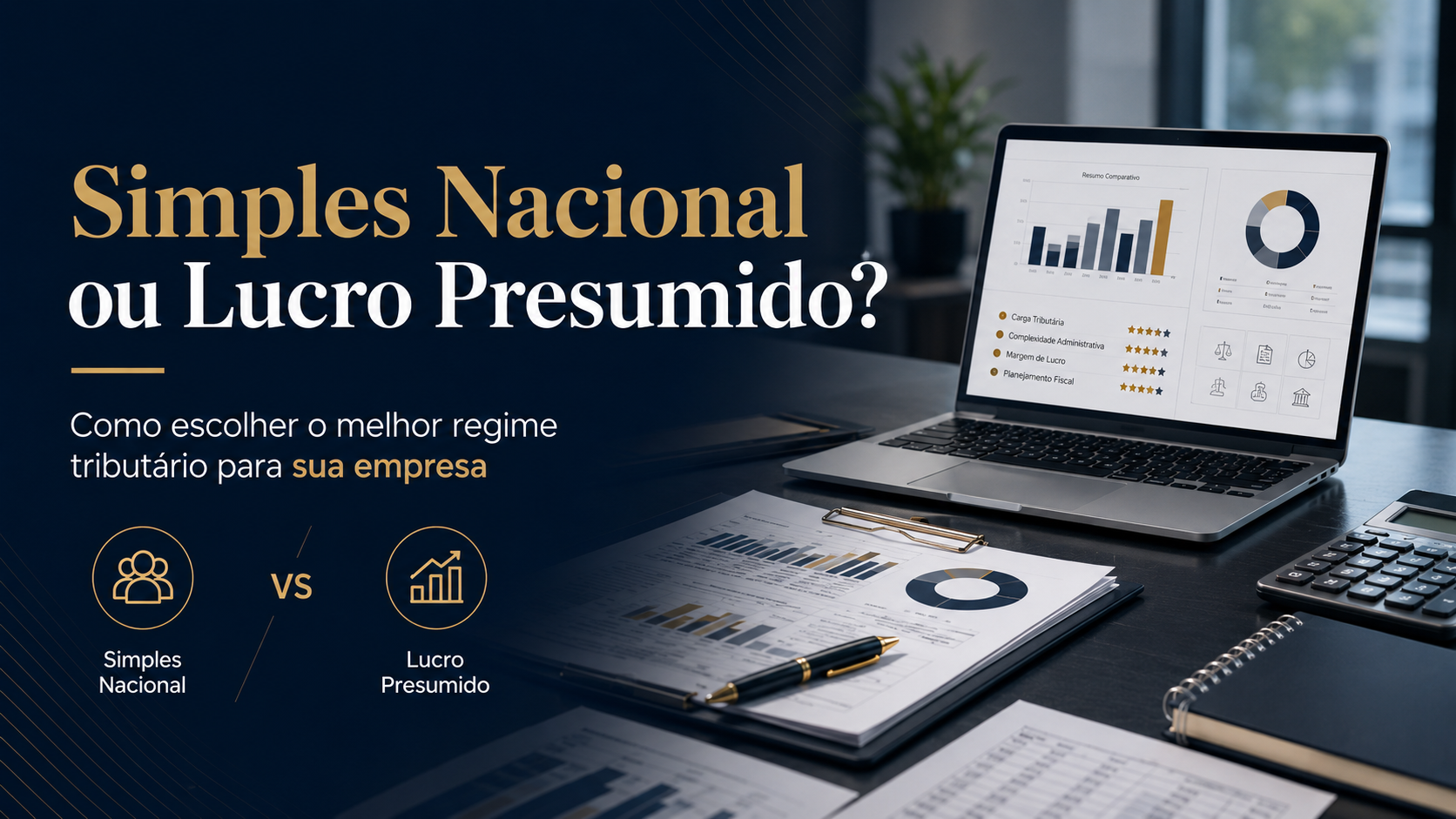 Simples Nacional ou Lucro Presumido: como escolher o melhor regime tributário para sua empresa